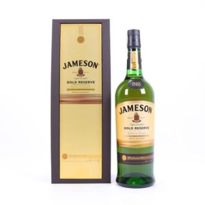 Jameson Gold Reserve Irish Whiskey, Jameson Gold Reserve is a triple distilled blend of rich pot still and grain whiskeys.