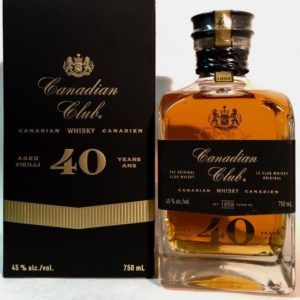Canadian Club 40 Year Old Whisky