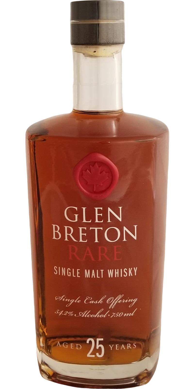 Glen Breton Silver Anniversary Edition 25 Year Old Canadian Single Malt