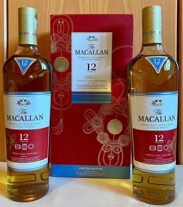 The Macallan 12年 & Ballantine's 17年 セット