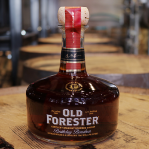 Old Forester single barrel. Birthday Bourbon 2021. The 2021 release is from 12-year-old barrels and presented at 104 proof