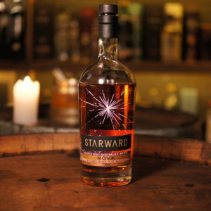 Starward Nova Single Malt Australian Whisky, Best Australian Whisky Innovator and crowned Best Craft Distilled Whisky in the world in 2016.