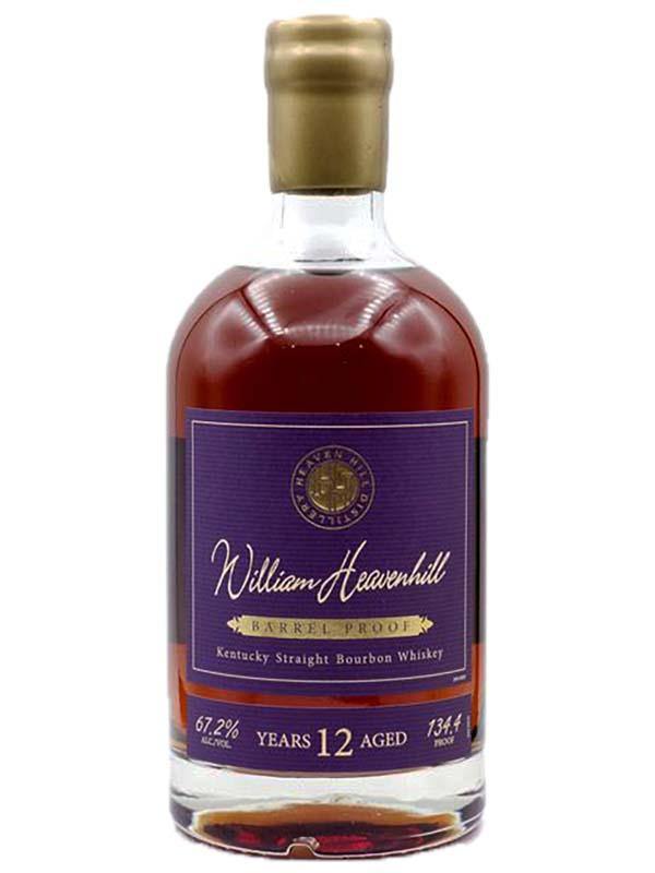 William Heaven hill Barrel Proof 12 Year Old Bourbon Whiskey -