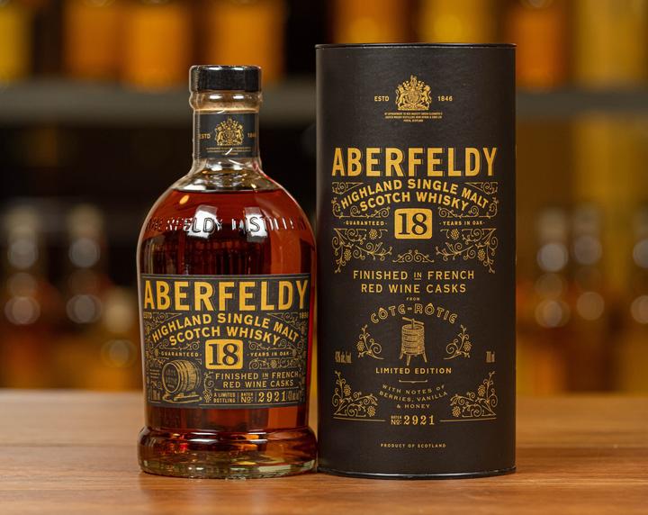 新品正規品  French in Finished Old Year 18 Aberfeldy Red - Casks Wine ウイスキー