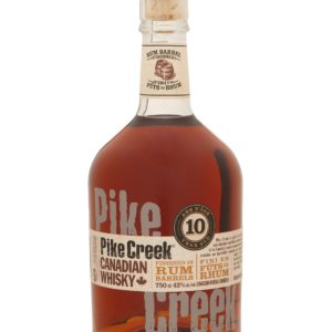 Pike Creek 10 Year Old Rum Finish Canadian Whisky, best cheap canadian whiskey, Windsor canadian whiskey, canadian whiskey reviews.