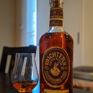 Michter's Toasted Barrel Finish Sour Mash ... Upon its being named “Whisky Of The Year” for 2019 by The Whisky Exchange 20% off