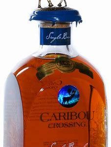 Caribou Crossing Single Barrel Canadian Whisky canadian club whisky, best cheap canadian whiskey, canadian whiskey reviews.