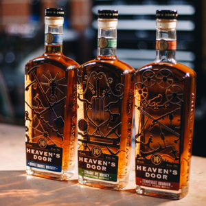 Heaven's Door 10 Year Old Bourbon Whiskey, high rye bourbon, good rye whiskey in US, 10 Year Old Bourbon Whiskey