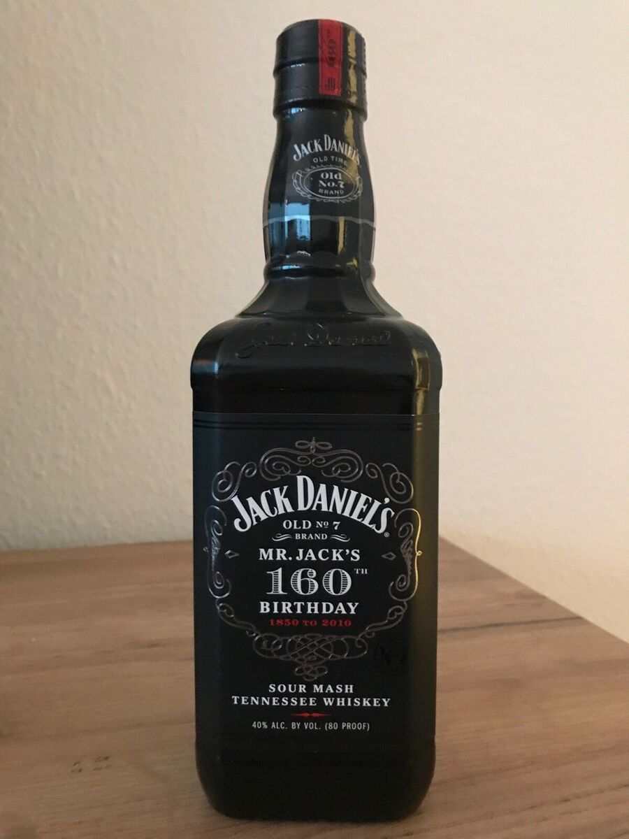 Jack Daniels whiskey - No. 7 Brand Mr. Jack's 160th Birthday