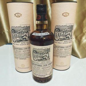 Craigellachie Exceptional Cask Series 23 Year Old Scotch Whisky, single malt scotch whiskey, scotch whisky brands.