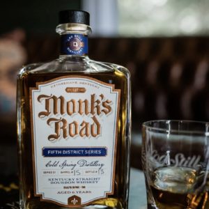 Monk’s Road Cold Spring Distillery Kentucky Straight Bourbon Whiskey