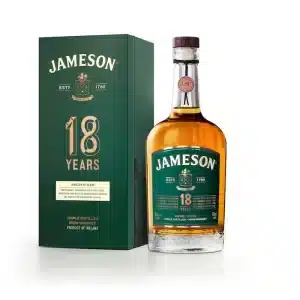 Jameson 18 Years Irish Whiskey, Jameson Irish Whiskey recently unveiled a new liquid and packaging evolution for its Jameson 18 Years.