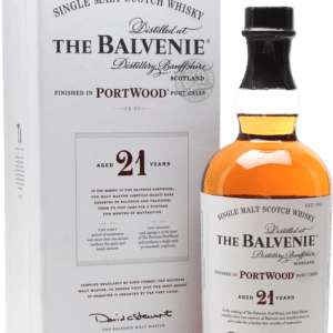 Balvenie 21 Year Old Portwood 750ml - The Balvenie Cask treatments highlights the breadth and richness of our honeyed house style.