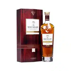 Discover the Macallan Rare Cask 2021, a luxurious single malt whisky with notes of raisins, vanilla, oak, and citrus fruits.