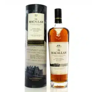 Celebrate 60 years of James Bond with The Macallan James Bond 60th Anniversary Collection. This exclusive six-bottle set features unique designs.