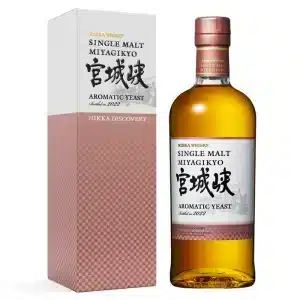 Discover the bold and smoky Nikka Miyagikyo Peated 2021 Japanese Whisky, a limited edition from the Discovery Series. With rich peat, fruit.