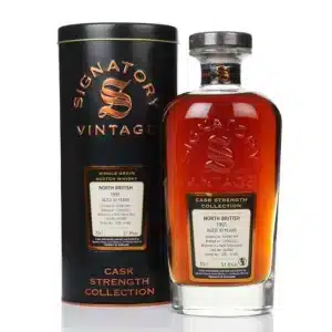 Discover the rare North British 30 Year Old 1991, a 55.0% ABV cask-strength whisky from Signatory Vintage. Aged for 30 years in Refill Sherry Butts.